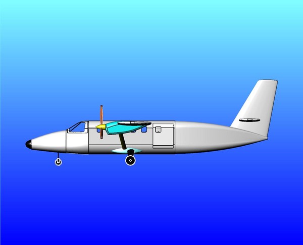 3ds max dehavilland dhc-6 turboprop - Twin Otter(Rev).sat or .dwg or .3dm by RodgerSaintJohn
